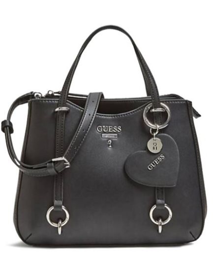 Oiritaly Bag Woman Guess VY717005 BLACK Leather